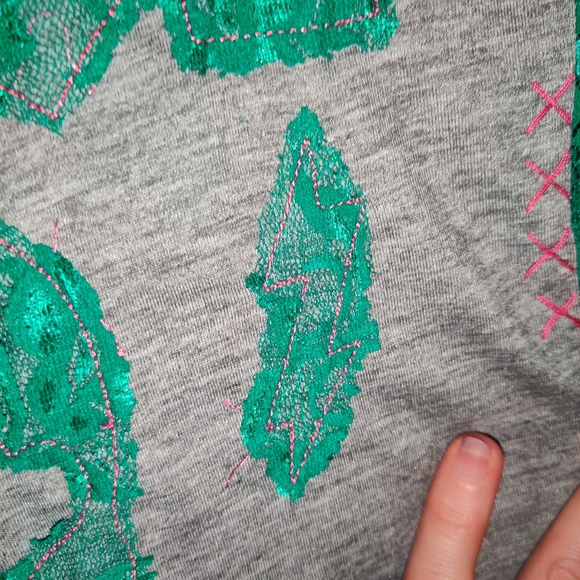 Women's M Sinful cropped t-shirt - Picture 5 of 12